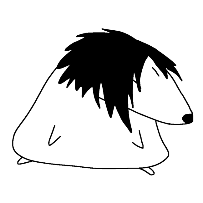 szczur z emo grzywą